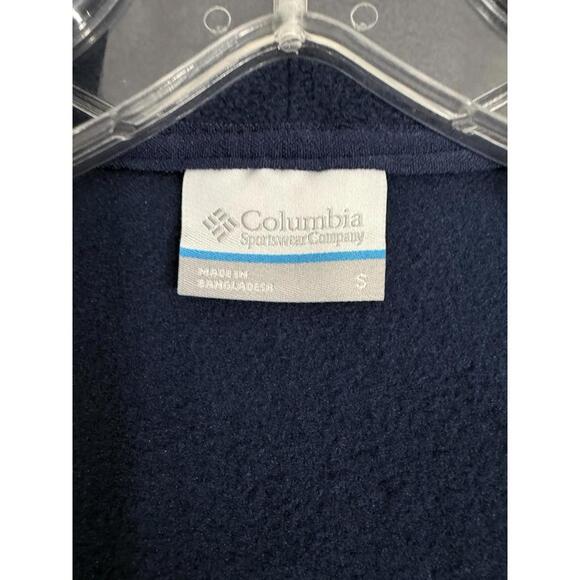 Columbia Fleece Full Zip Jacket Men’s Small Blue NWT - Picture 3 of 5